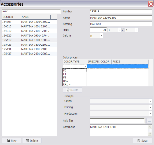 Unified data form
